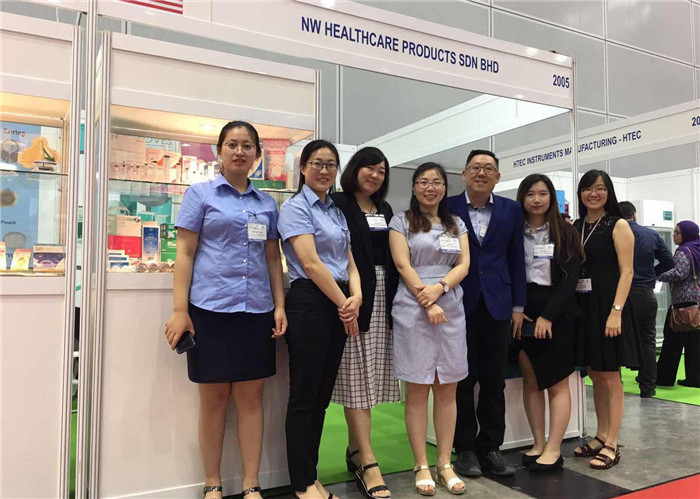 2019 Pameran Penjagaan Kesihatan dan Farmasi Asia Tenggara ke-22 di Malaysia bersama pelanggan NW HEALTHCARE PRODUCTS SDN BHD